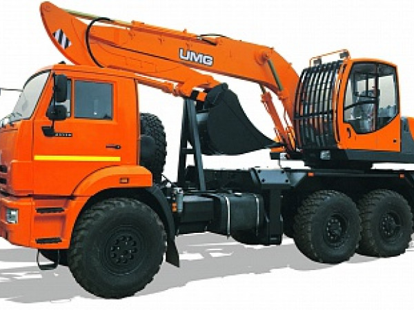 Экскаватор на автомобильном шасси Е195А